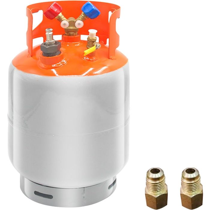 Tanque de Recuperación de Refrigerante 30LBS con Interruptor de Flotador