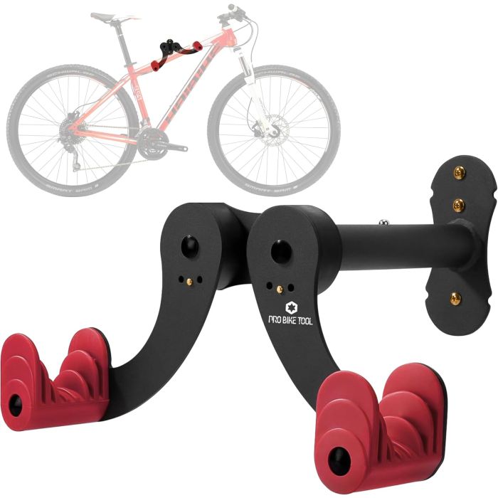 Soporte de pared para bicicleta PRO BIKE TOOL, 1 bicicleta, acero