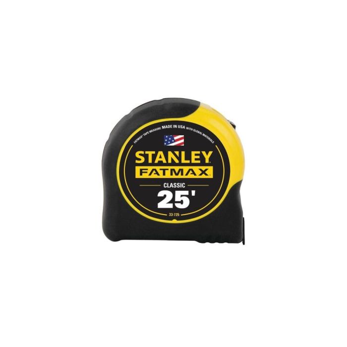 Cinta Métrica STANLEY FATMAX 25 Pies 33-725