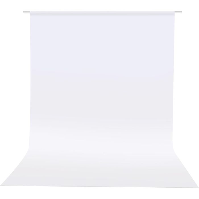 Fondo fotográfico blanco 5x7 ft para sesión de fotos