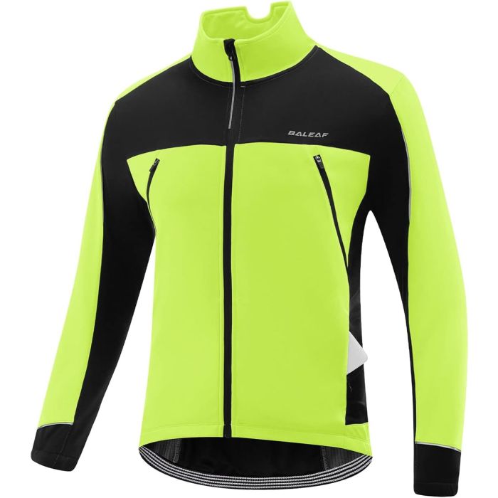 Chaqueta térmica softshell para hombre talla L verde