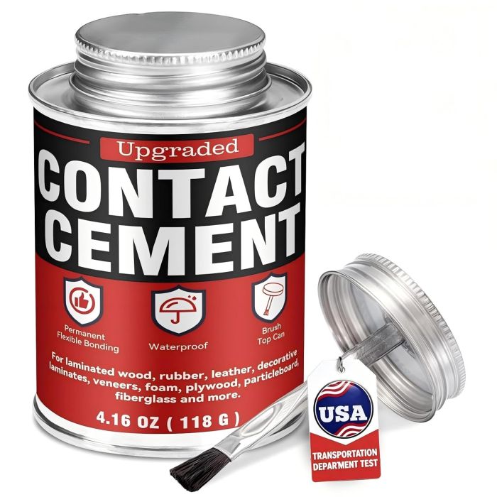 Pegamento de Contacto Nexkayee 4.16 oz con Brocha - Neopreno de Alta Resistencia