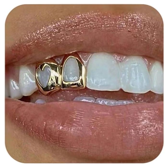 Joyas dentales de oro para hombres y mujeres