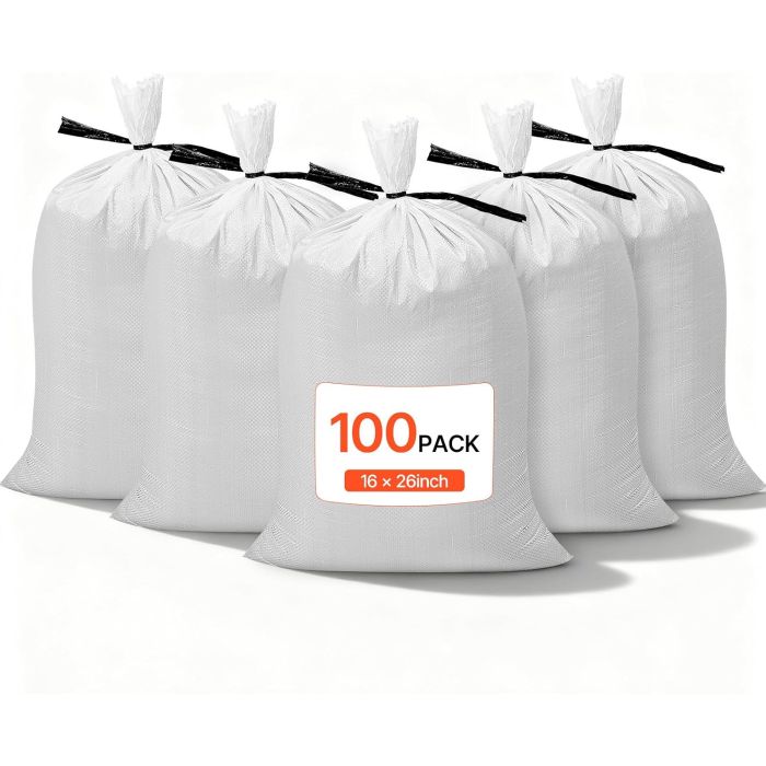 Bolsas DE ARENA VEVOR 100 unidades 16x26 pulgadas