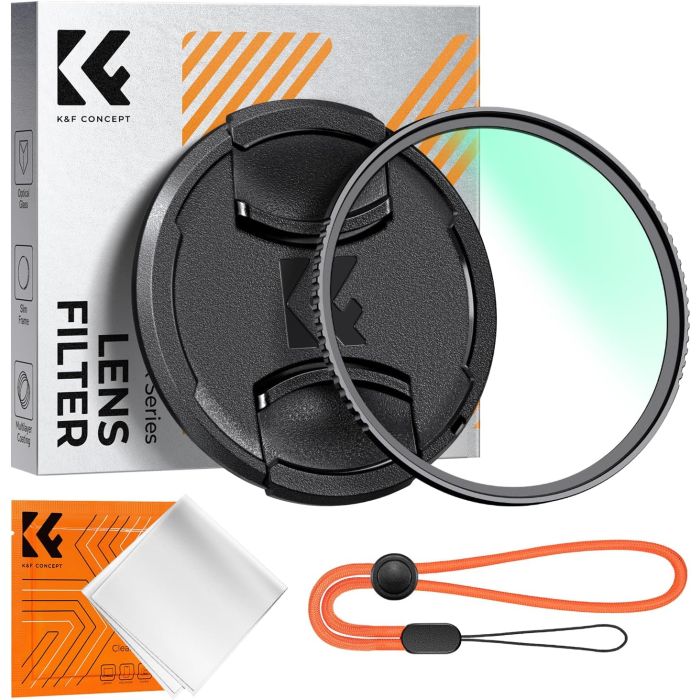Filtro UV K&F CONCEPT 67mm protección lente óptica