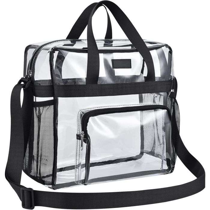 Bolso Tote Bagenius de PVC Transparente para Estadios