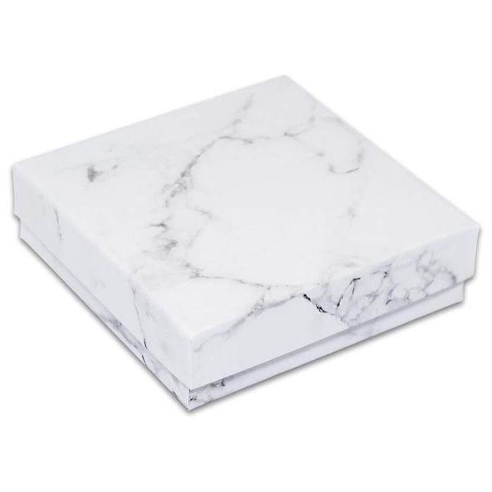 Cajas Estuche Joyeria Carton 8.9x8.6x2.5cm 100 Unidades