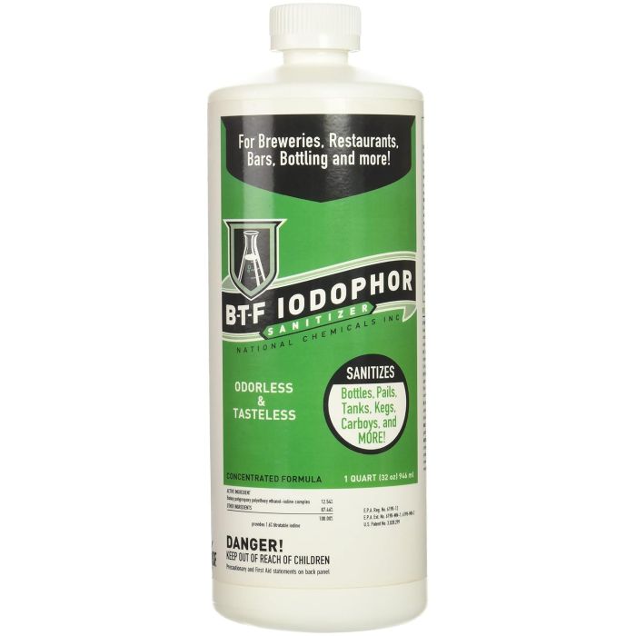 Desengrasante Iodophor Sanitizer 32 oz National Chemicals