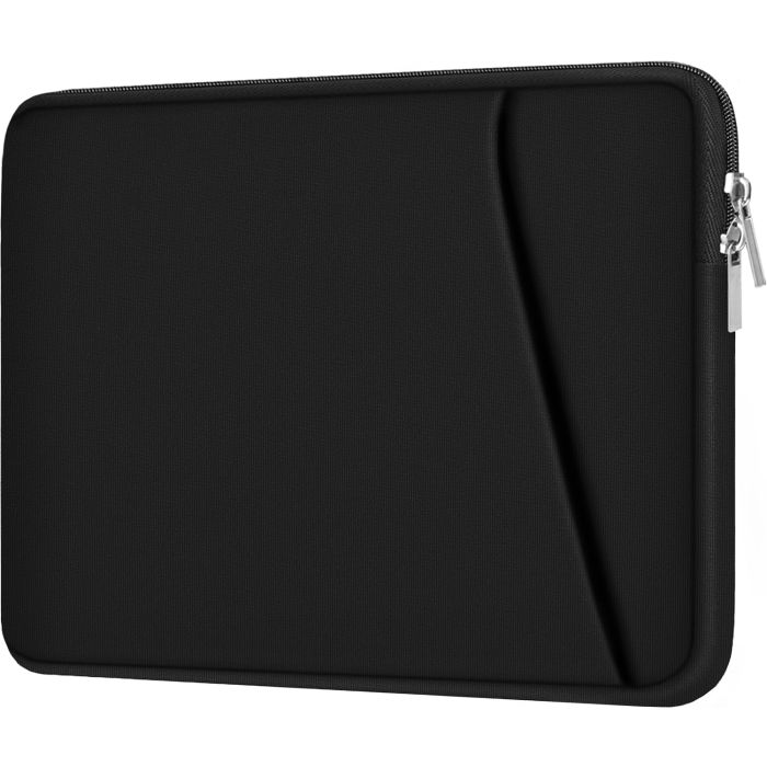 Funda para portátil 15.6" Askuko Negro, funda acolchada de poliéster