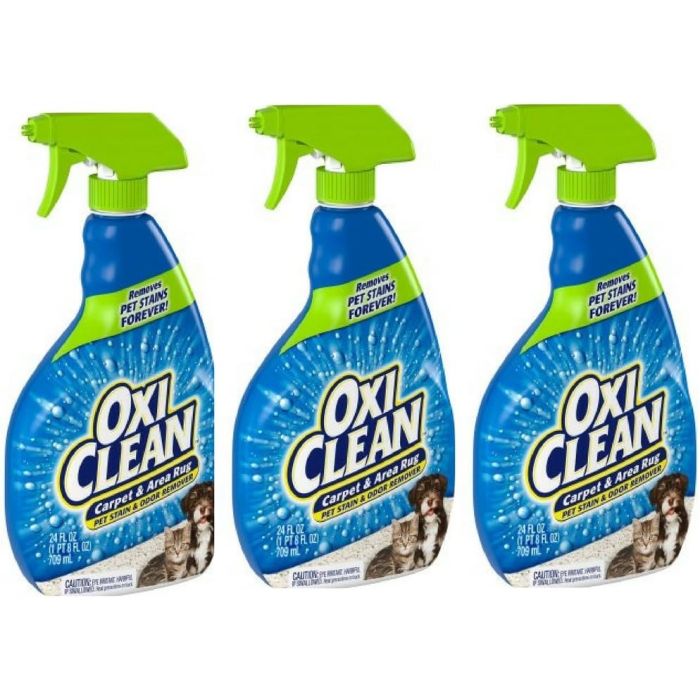 OxiClean Limpiador de Alfombras Spray 24 fl oz Pack de 3