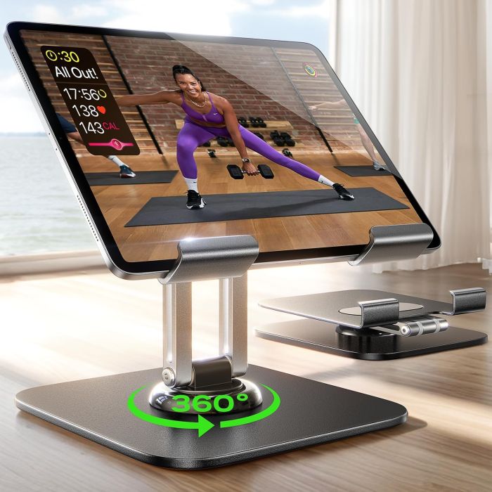 Soporte Ajustable LISEN para iPad y Tablet de Escritorio