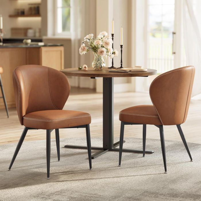 VASAGLE EKHO Collection Sillas de Comedor Set de 2