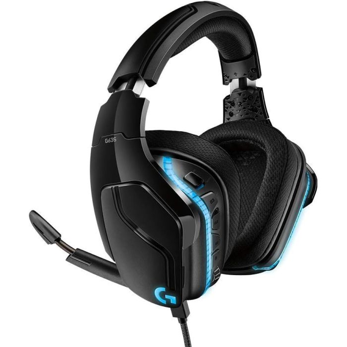 Audífonos Logitech G635 Gamer con Sonido Surround DTS:X 7.1