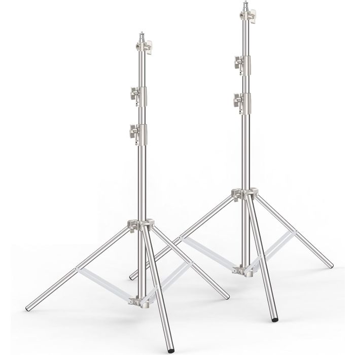 Trípode de iluminación de acero 9.2 FT 2 unidades
