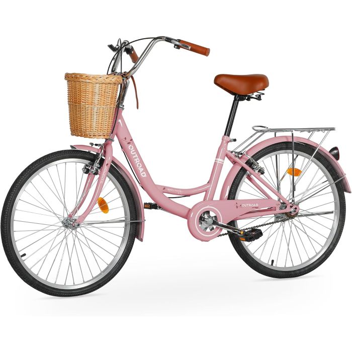 Bicicleta Cruiser Urbana 24 pulgadas para Mujer