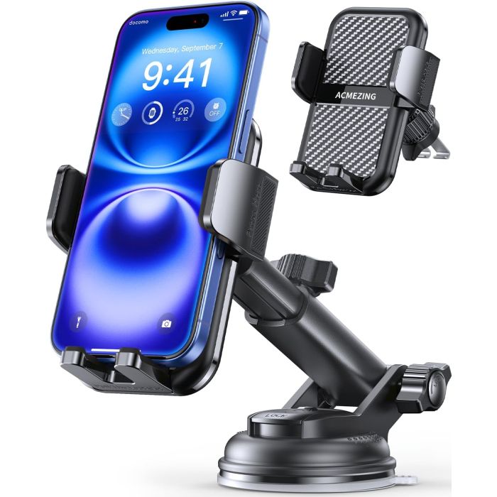 Soporte para celular de carro 3 en 1 ACMEZING Z12
