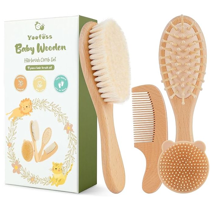 Set Cuidado Bebé 4 Piezas Rosa