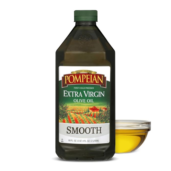 Pompeian Aceite de Oliva Extra Virgen 2 L - Botella