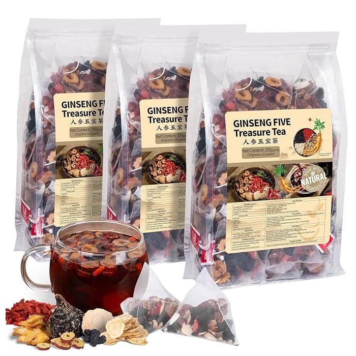 Té de Ginseng 75 Bolsitas 100% Natural
