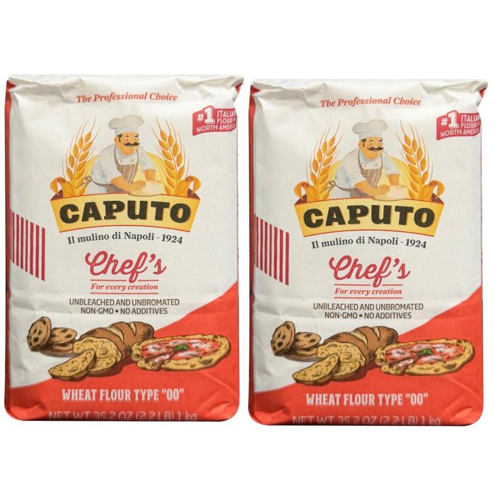 Harina Chef Antimo Caputo 00 - 2 Paquetes de 2.2 LB