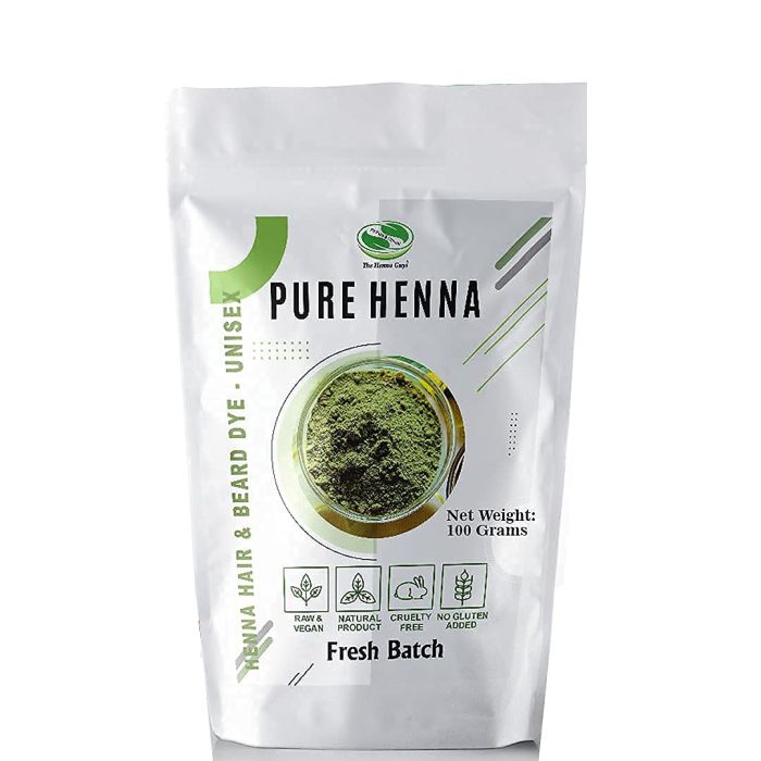 Polvo de Henna Puro 100 g - Tinte Rojo para Cabello - The Henna