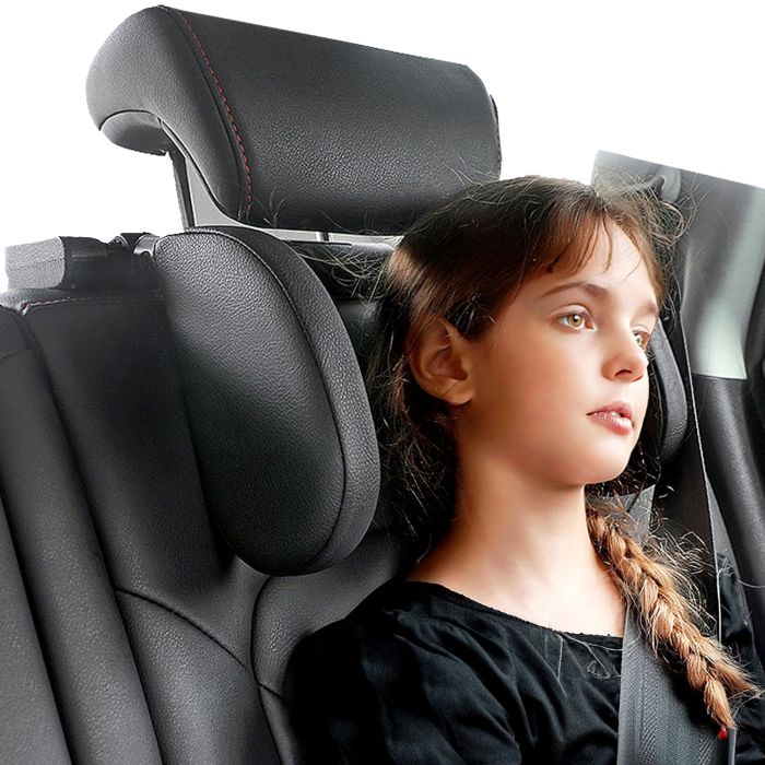 Almohada para Cabezal de Coche, Ajustable 180°, Soporte para Cuello, Forma U