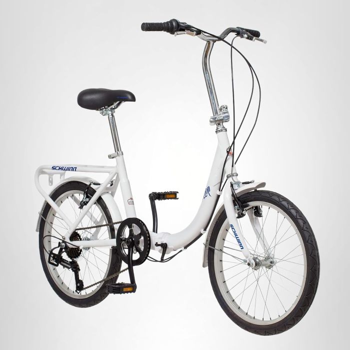 Bicicleta plegable Schwinn Loop 20 pulgadas 7 velocidades