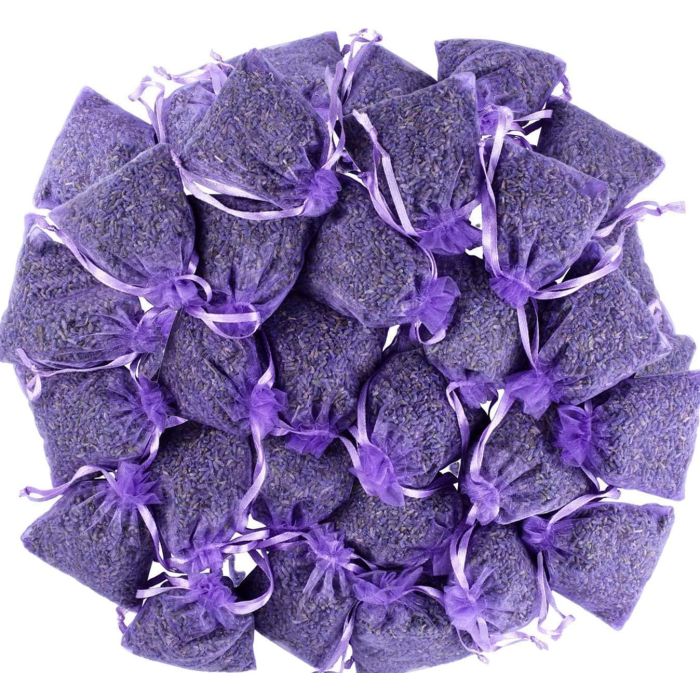 Sachets de Lavanda Francesa (25 Unidades) para Armarios y Cajones