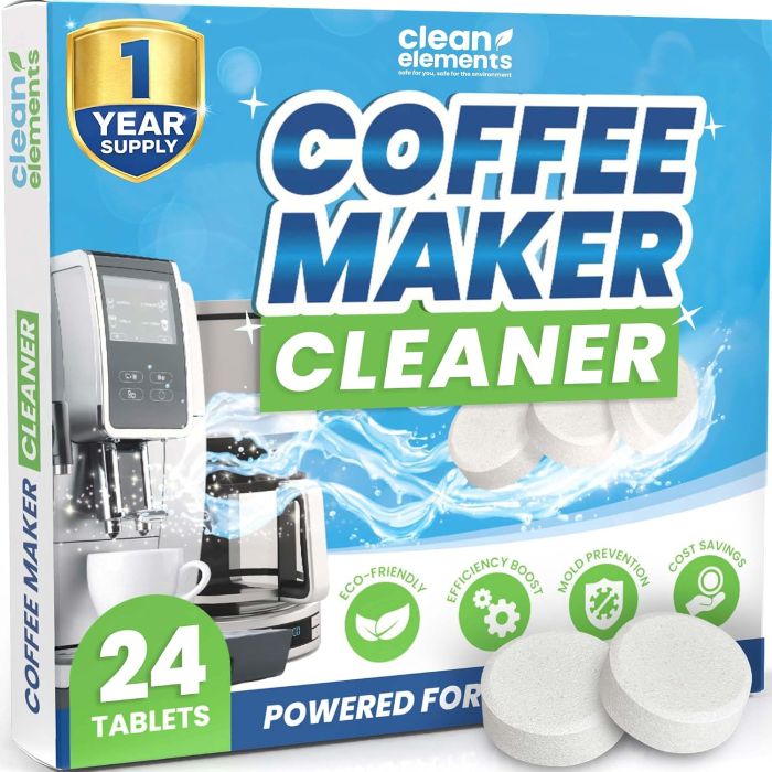 Tabletas Desincrustantes para Cafetera - 24 Unidades