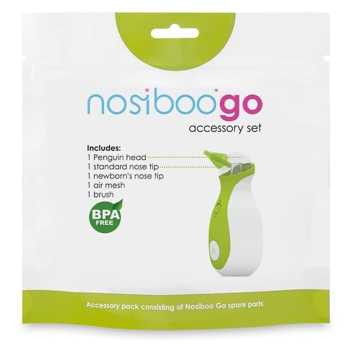 Nosiboo Go Accessory Set - Repuestos para Aspirador Nasal