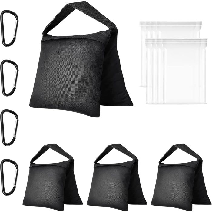 EMART 4 sacos de arena para contrapeso, uso pesado