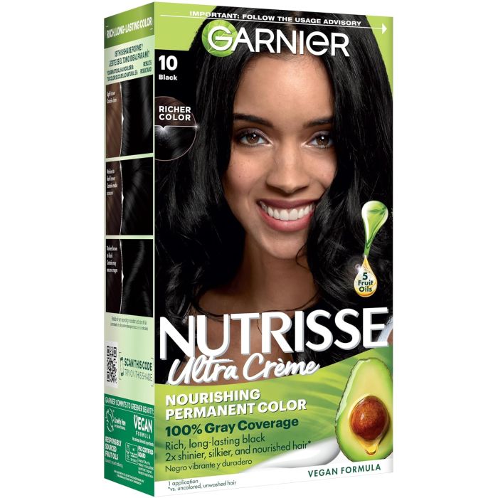 Garnier Nutrisse Ultra Crème Tinte Permanente Negro 1 Kit