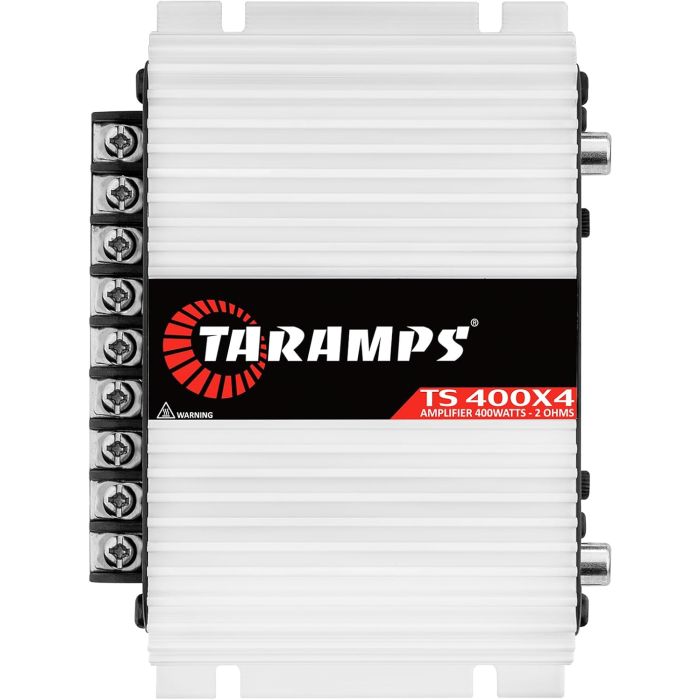 Amplificador de Audio para Auto Taramps TS 400x4 400W RMS 4 Canales