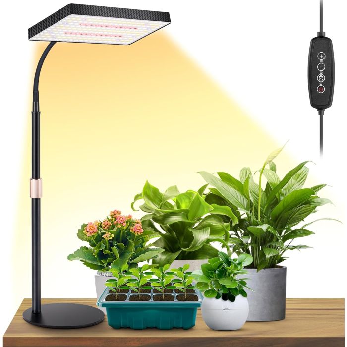 Lámpara de Cultivo LBW, Luz de Espectro Completo para Plantas de Interior
