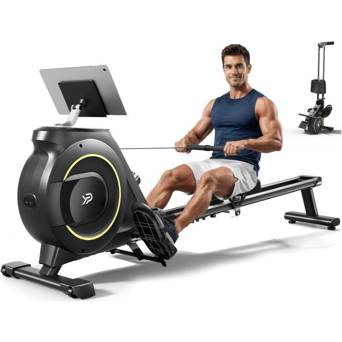 Máquina de remo magnética YPOO para casa 350 lb capacidad