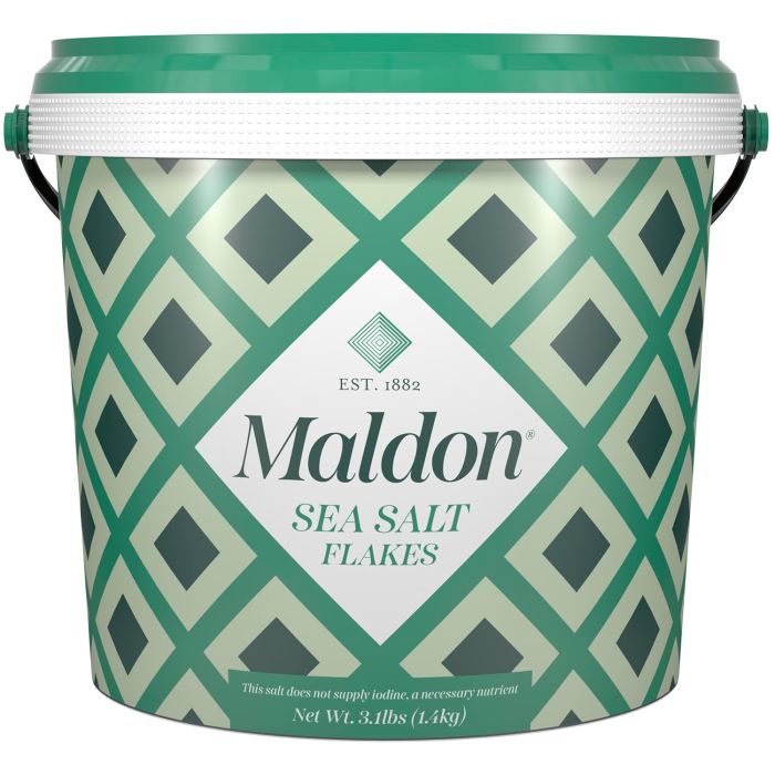 Maldon - Escamas de Sal Marina, 1.4 kg - Cosechadas a Mano