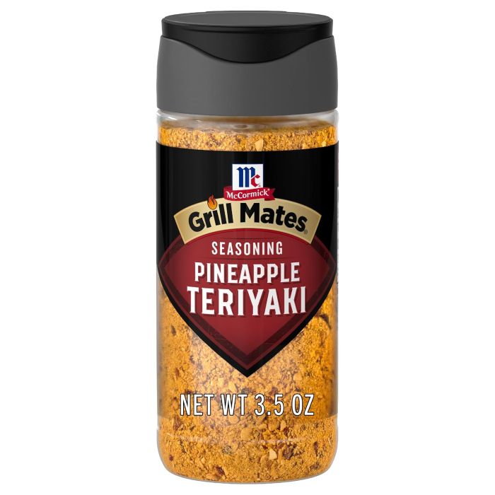 Sazonador McCormick Grill Mates Sabor Piña Teriyaki, 3.5 oz