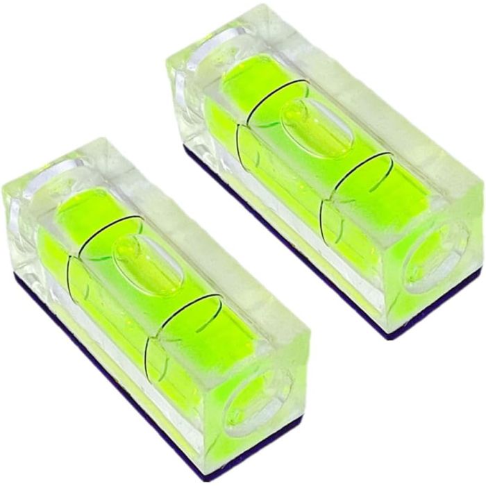 Nivel de Burbuja Magnético 2 Piezas 15x15x40mm