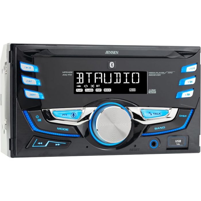 Radio para auto Jensen MPR420 con Bluetooth y USB