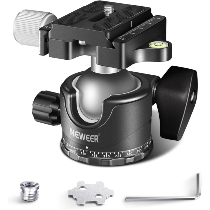 Cabezales para cámara NEEWER GM36 de perfil bajo y 36mm