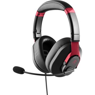 Audífonos Gamer Austrian Audio PG16 con Micrófono, Negro/Rojo