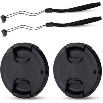 JJC Set de 2 Tapas Frontales 40.5mm para Lentes Sony