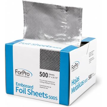 Hojas de aluminio ForPro 500 unidades 5" x 10.75"