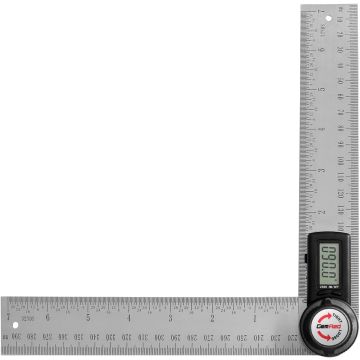 Medidor de ángulo digital GemRed 7 pulgadas acero inoxidable