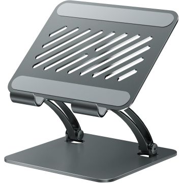 Soporte para Tablet tounee de Aluminio Ajustable Gris