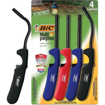 Encendedores Multiusos BIC Clásico 4 Paquete