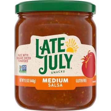Salsa Medium Late July Snacks, 15.5 oz