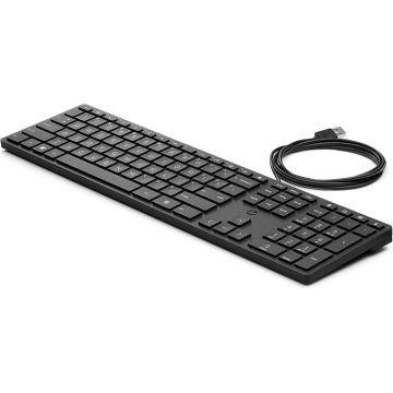 Teclado HP 320K USB Mecánico QWERTZ RGB Negro