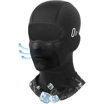 Balaclava con orificios para gafas para hombre y mujer