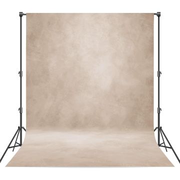 Fondo fotográfico beige 8x10 pies sin soporte
